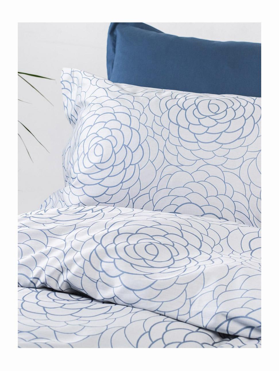 Комплект постельного белья Евро комплект Classic Blue rose