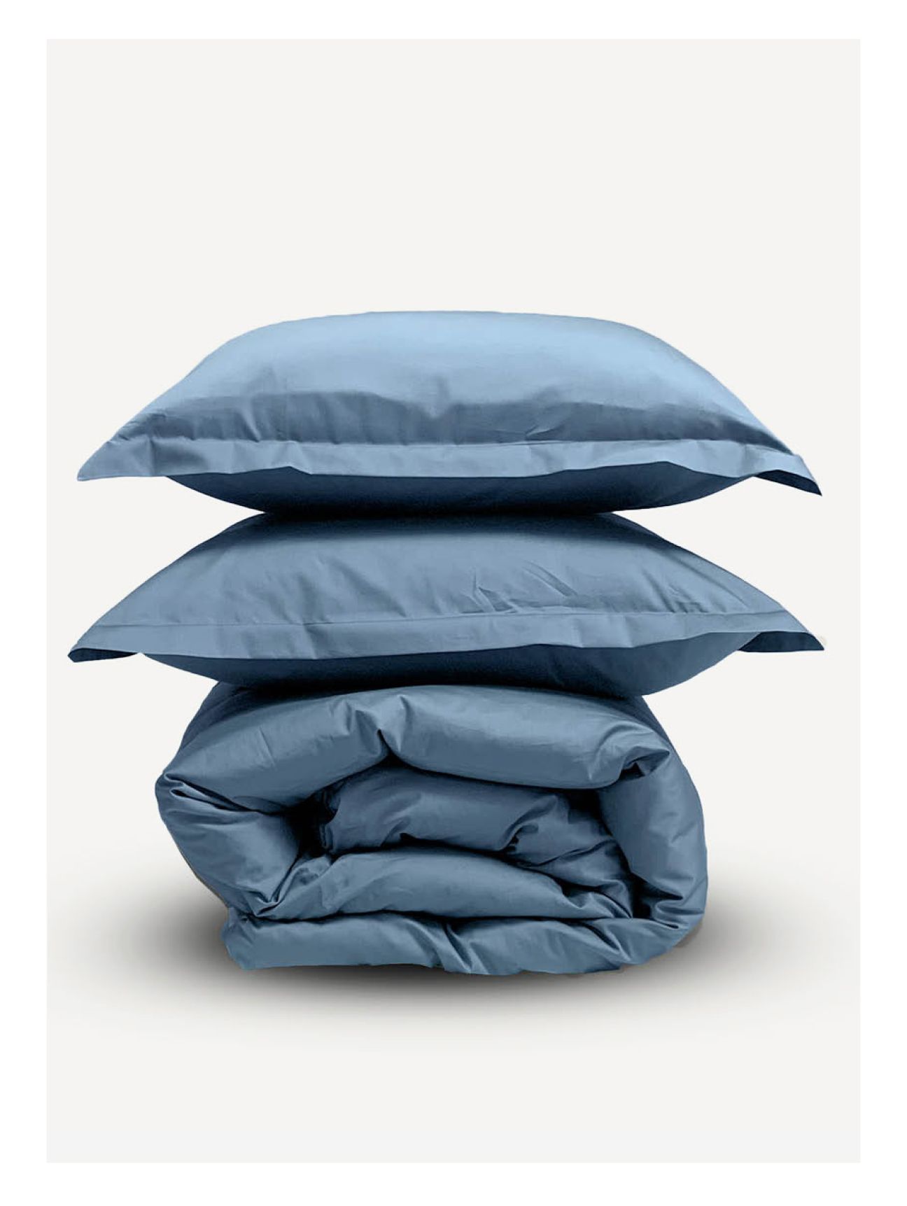 Евро комплект Minimalism Satin Sky blue