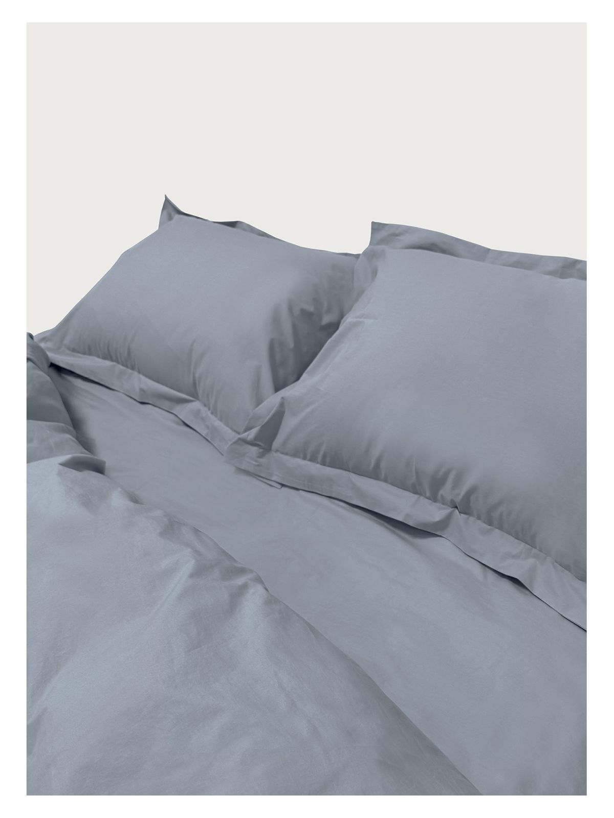 Евро комплект Turkish Poplin Grey