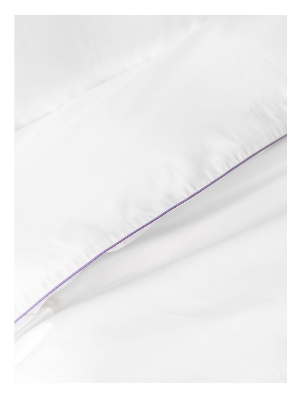 Евро комплект Rim White&Lavender