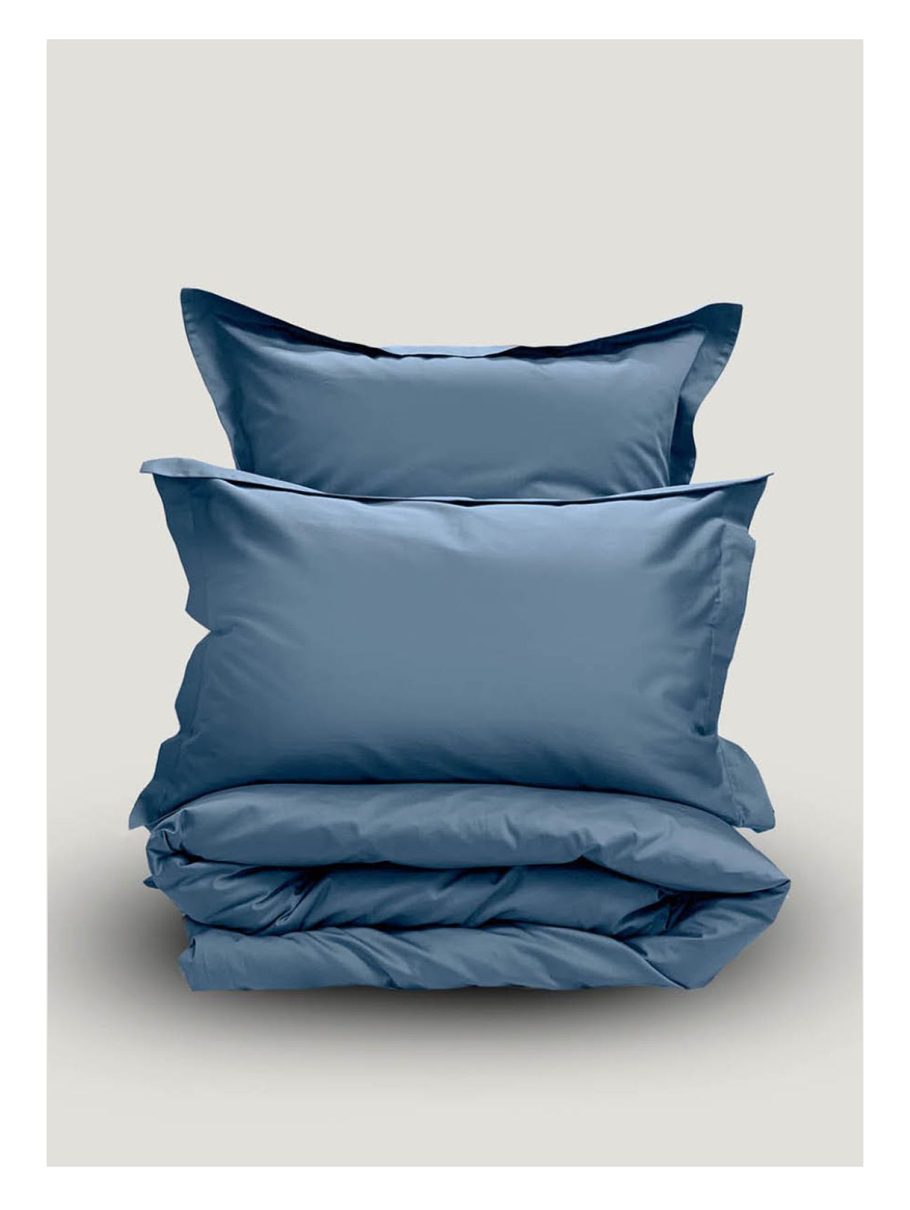 Евро комплект Minimalism Satin Sky blue