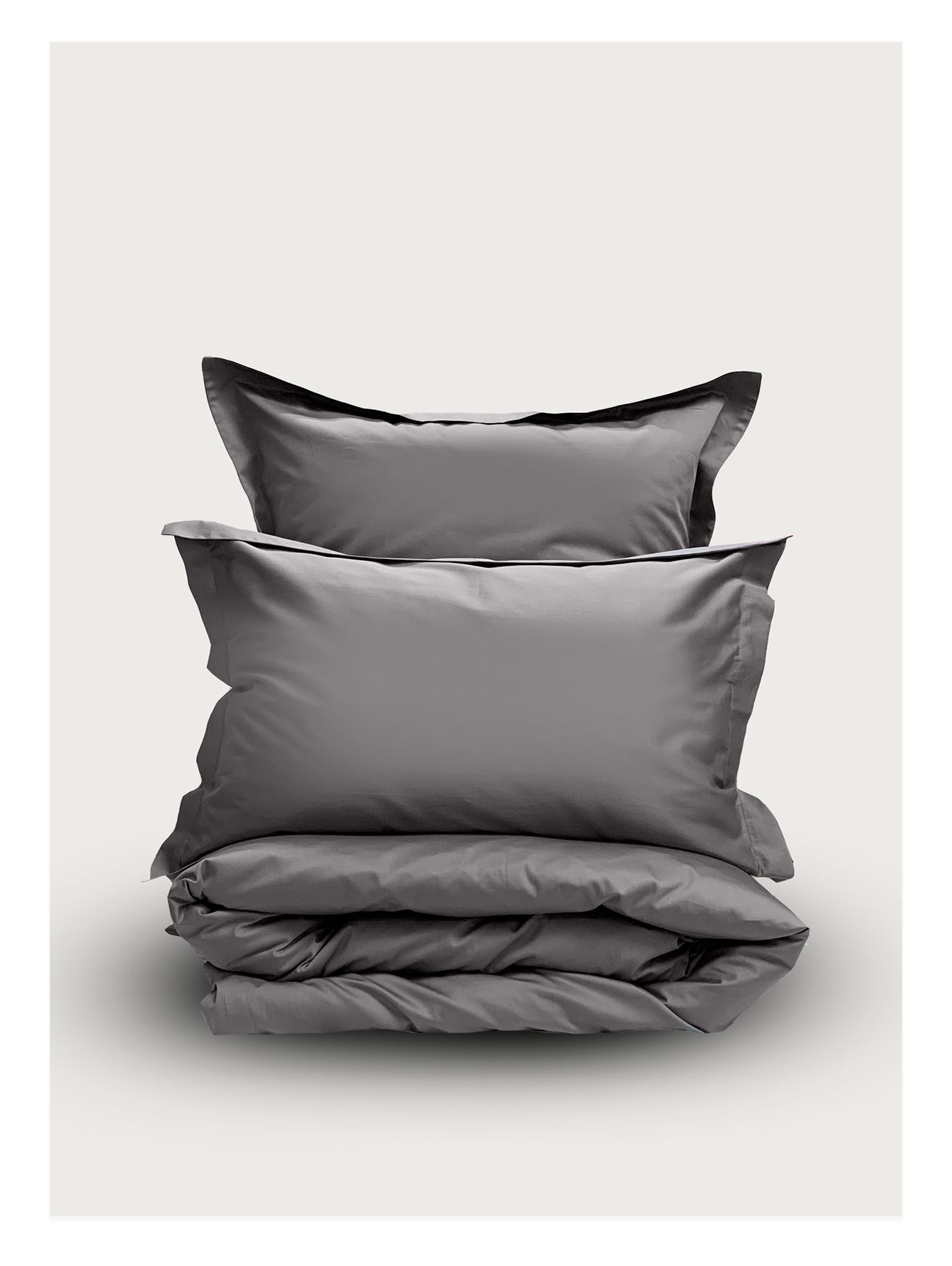 Семейный комплект Minimalism Satin Medium grey