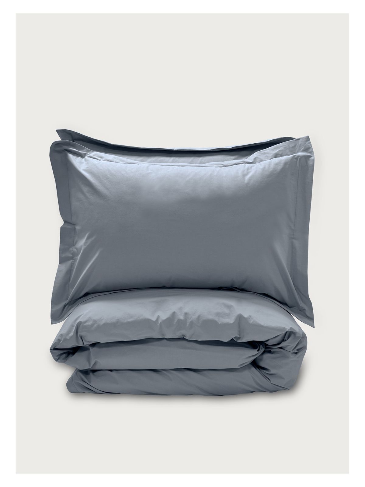 Евро комплект Turkish Poplin Grey