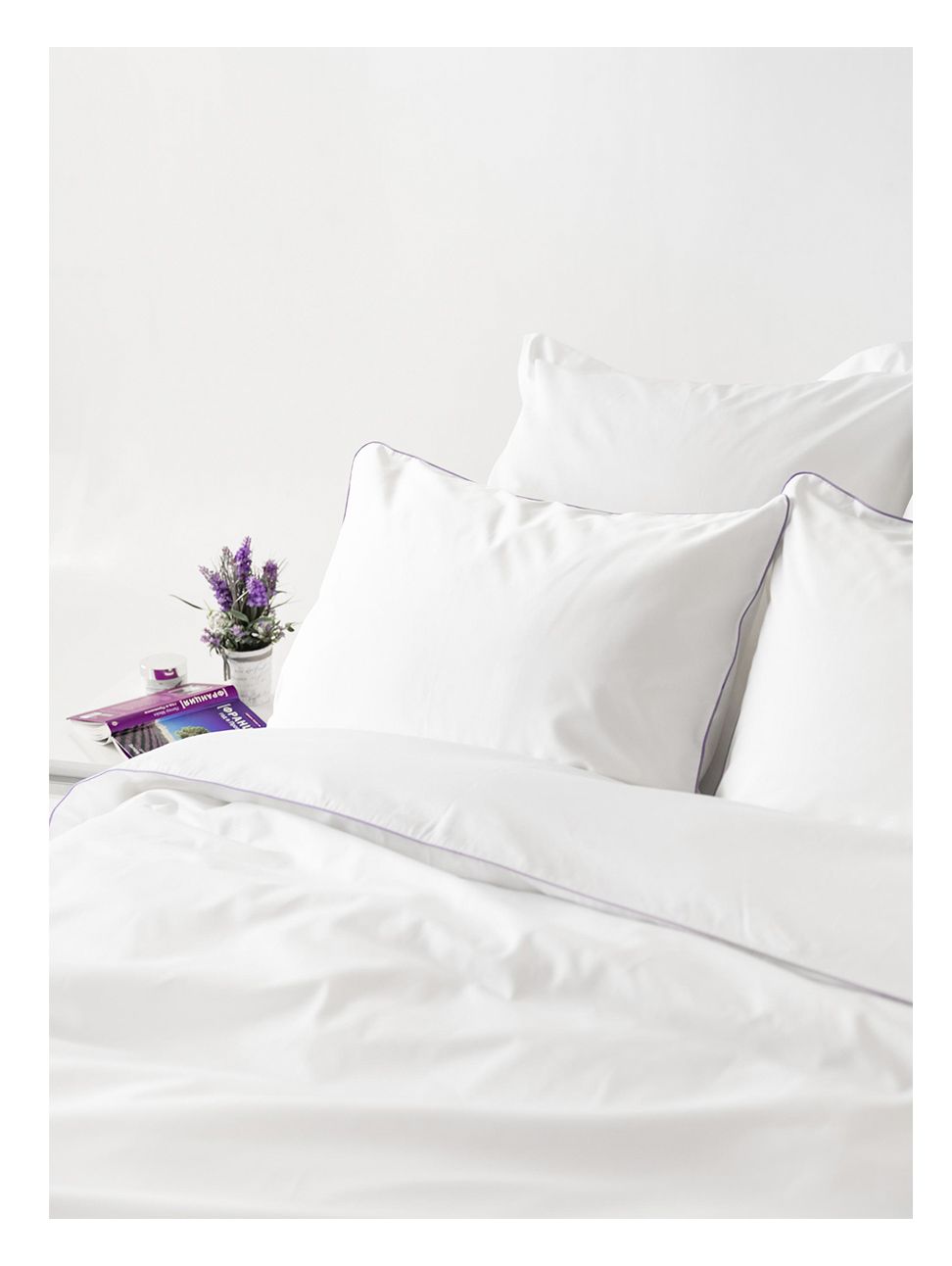 Семейный комплект Rim White&Lavender