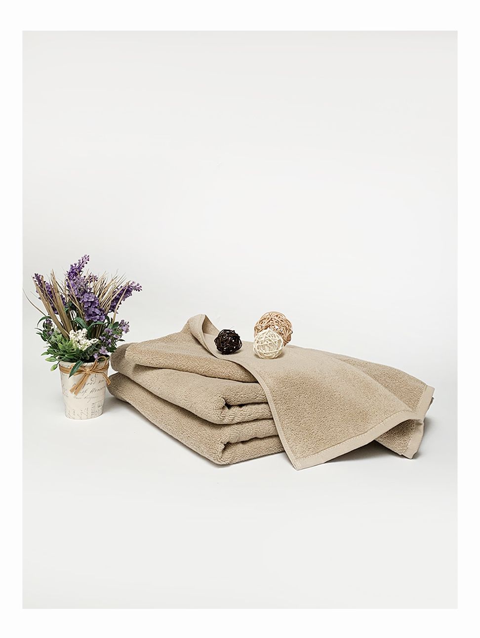 Полотенце махровое Hotel 500 Beige 100х150см