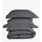 картинка Евро комплект Loft Dark Grey Cell магазин Одежда+ являющийся официальным дистрибьютором в России 
