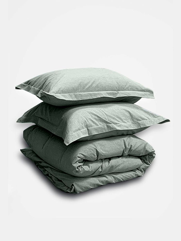 картинка Евро комплект Loft Light-Green melange магазин Одежда+ являющийся официальным дистрибьютором в России 