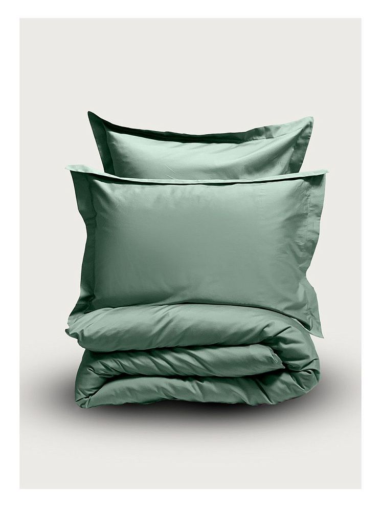картинка Евро комплект Minimalism Satin Green магазин Одежда+ являющийся официальным дистрибьютором в России 