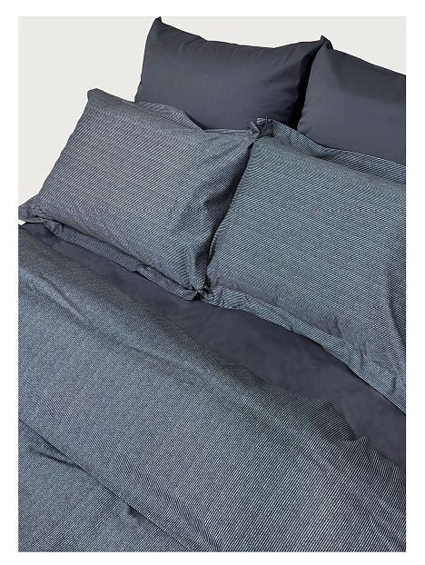 Семейный комплект Minimalism Satin Grey Stripe