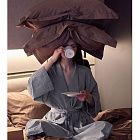 картинка Семейный комплект Minimalism Satin Browny магазин Одежда+ являющийся официальным дистрибьютором в России 