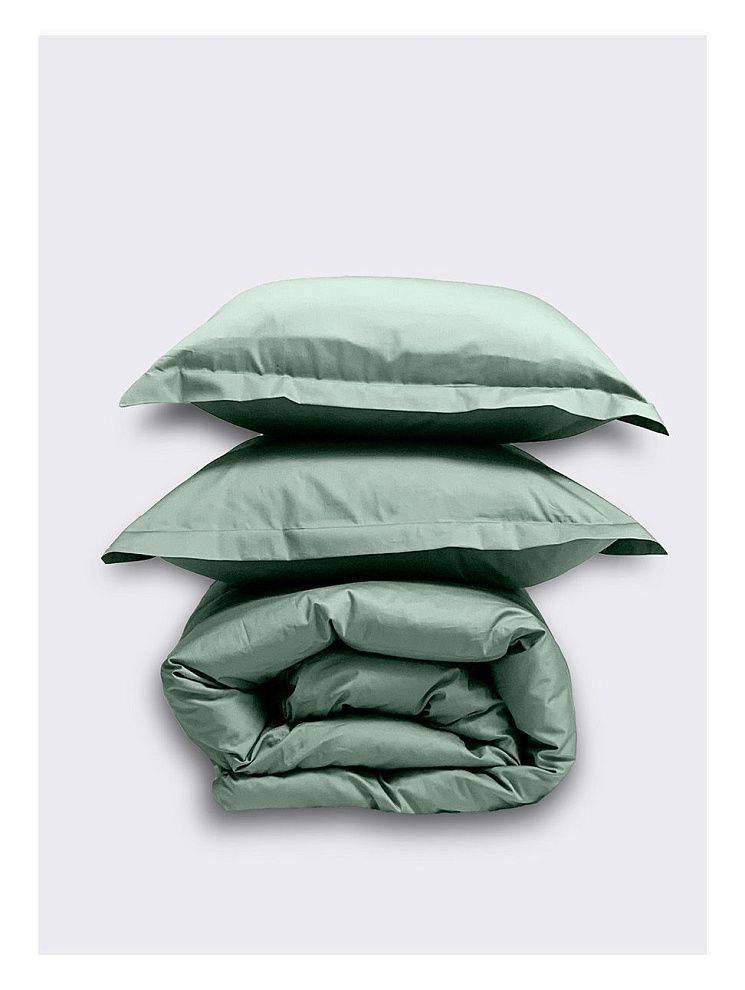 картинка Семейный комплект Minimalism Satin Green магазин Одежда+ являющийся официальным дистрибьютором в России 