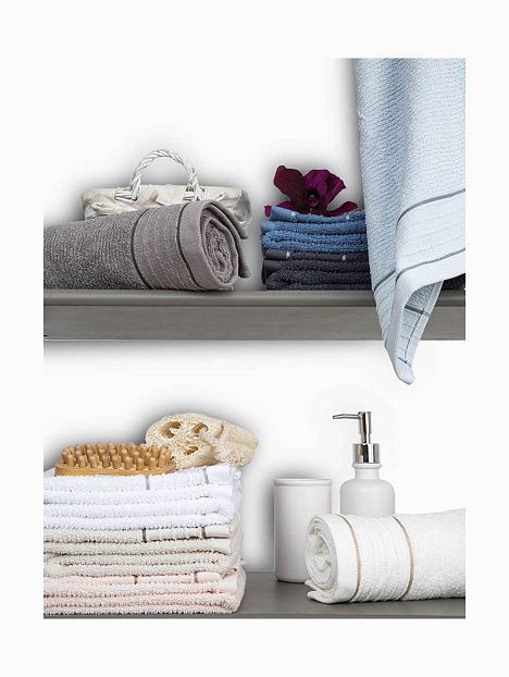 Полотенце махровое Roya Light blue