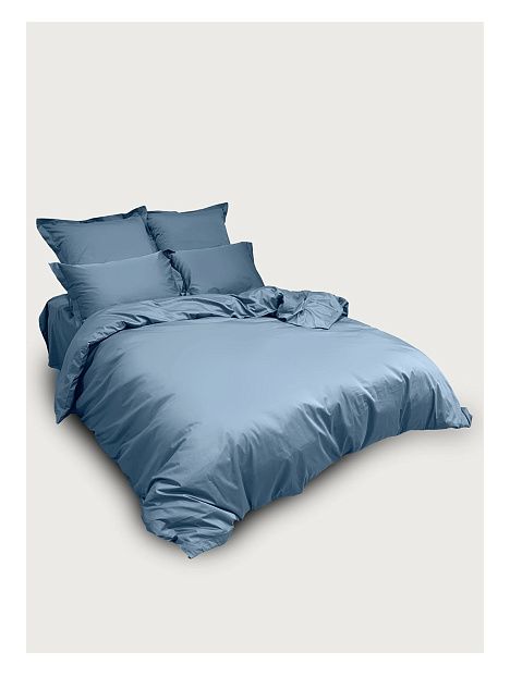 Евро комплект Minimalism Satin Sky blue
