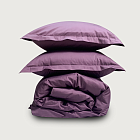 картинка Семейный комплект Minimalism Satin Blueberry магазин Одежда+ являющийся официальным дистрибьютором в России 