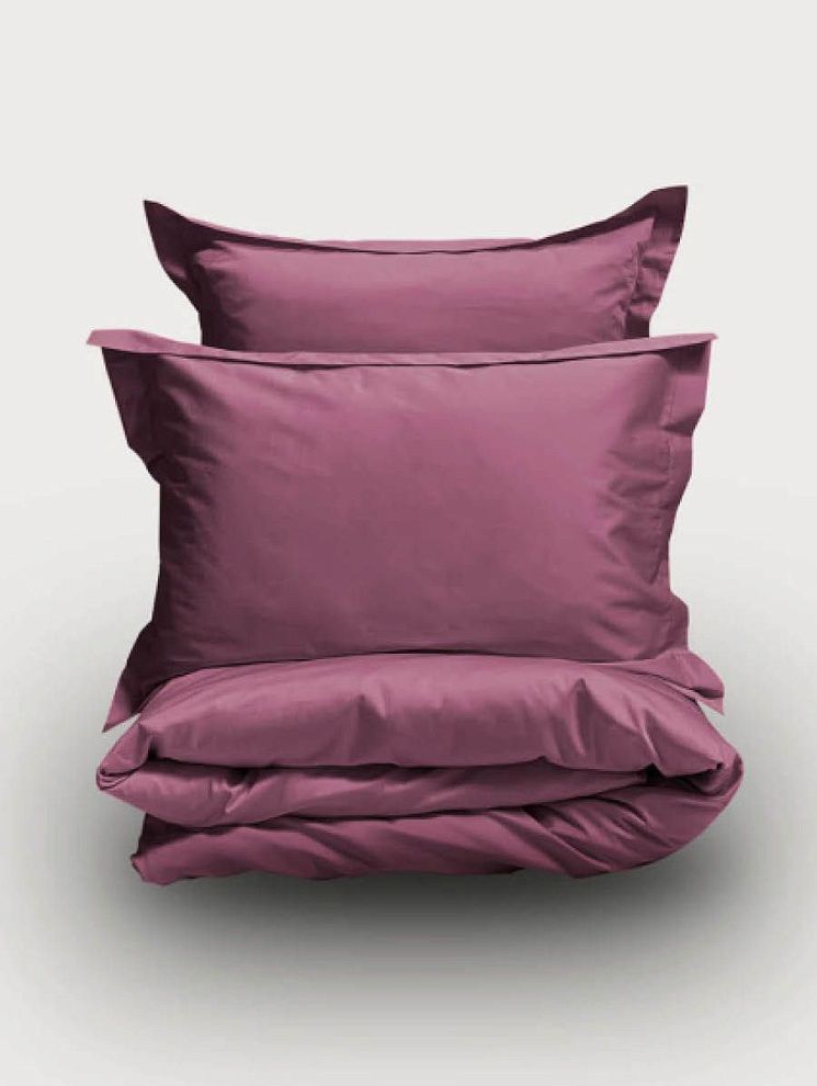 картинка Семейный комплект Minimalism Satin Plum магазин Одежда+ являющийся официальным дистрибьютором в России 