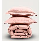 картинка Семейный комплект Minimalism Satin Light-Pink магазин Одежда+ являющийся официальным дистрибьютором в России 