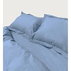 картинка Евро комплект Turkish Poplin Light-Blue магазин Одежда+ являющийся официальным дистрибьютором в России 