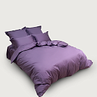 картинка Семейный комплект Minimalism Satin Blueberry магазин Одежда+ являющийся официальным дистрибьютором в России 