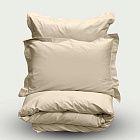 картинка Семейный комплект Minimalism Satin Champaigne магазин Одежда+ являющийся официальным дистрибьютором в России 