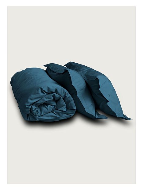 Семейный комплект Minimalism Satin Lagoon